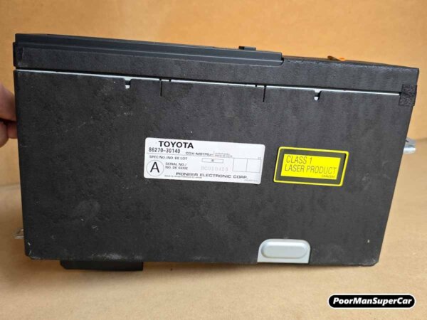 Lexus GS 300 400 430 2000 CD/DVD changer 86270-30140 - Image 6