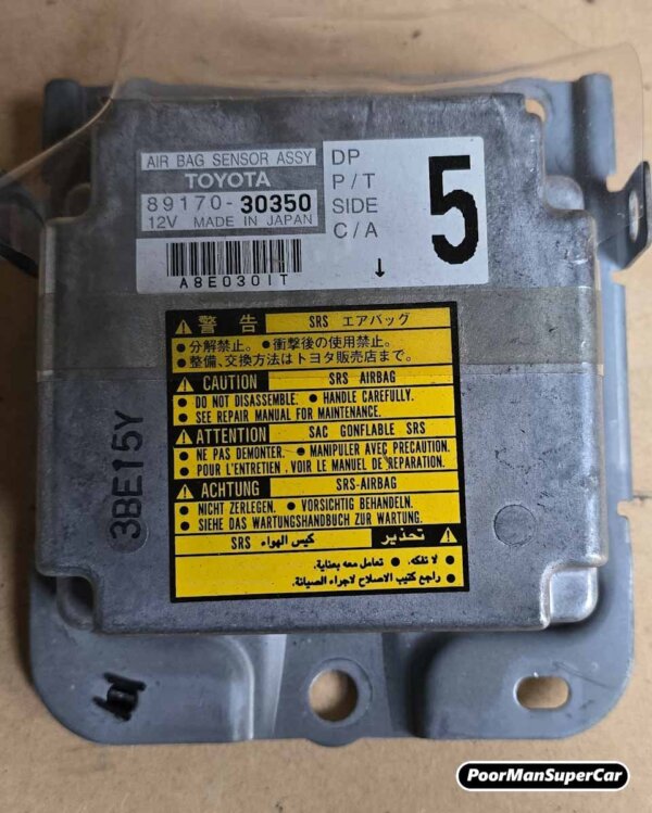 Lexus GS300 GS400 GS430 Airbag Control Unit ECU OEM 89170-30350 (1997-2005) - Used