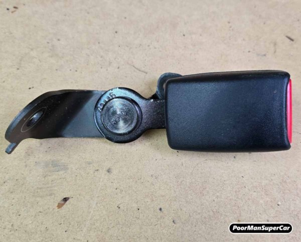 Lexus GS300 GS430 Rear Driver's Side Black Seat Belt Buckle OEM (1997-2005) - Used