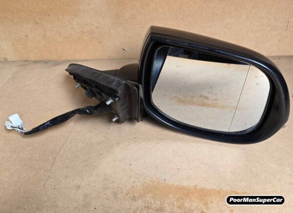 Honda Accord MK8 Driver Side Power Fold Wing Mirror (2008-2012) - Black - Used