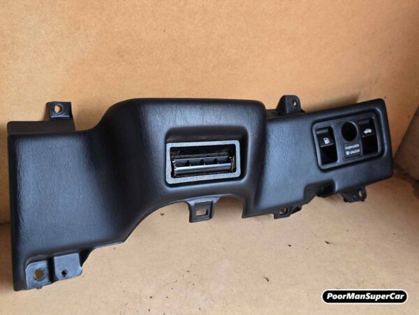 Lexus GS300 GS430 Left Lower Dash Panel Trim - Black (1997-2005) - OEM Part 55402-30140 - Used