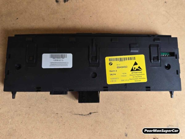 BMW E60 E61 5 Series DSC & DPC Center Console Switch Panel (2003-2010) - OEM Part 6949450 - Used - Image 2