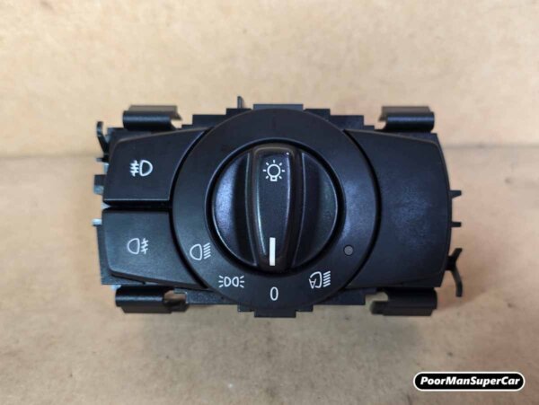 BMW E82 E87 E90 Light Switch - OEM Part 693279604 - Used