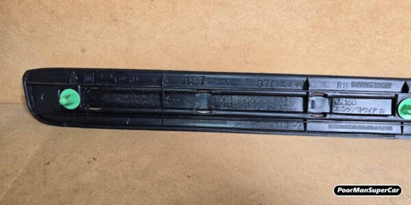 Lexus GS300 GS400 GS430 Plate, Front Door Scuff, Outside RH (1997-2005) - OEM Part 67911-30100 - Used - Image 5