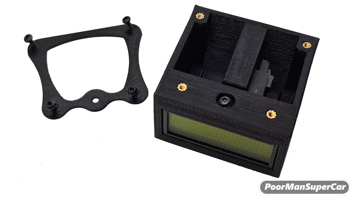 Turbolamik LCD Dash Steering Column Housing Mount Universal - Image 3