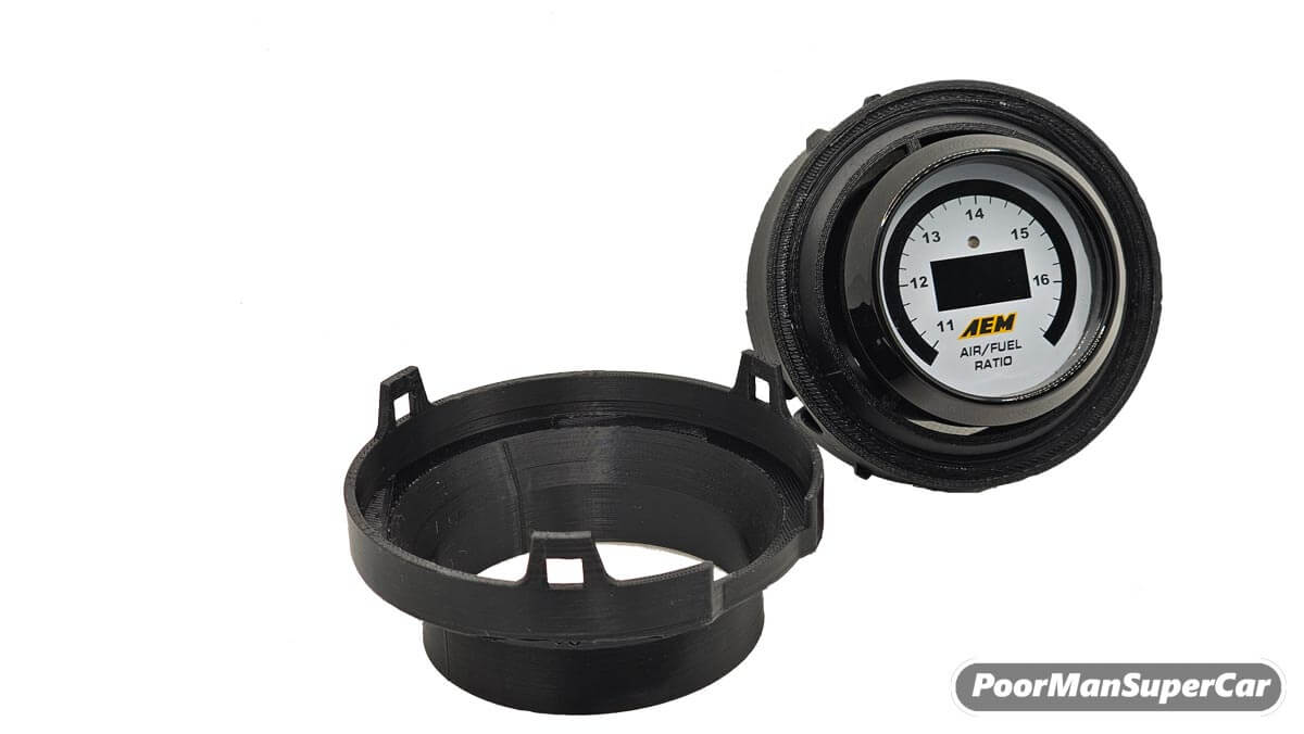 Boost Gauge Mount 52mm for Air Vent - Toyota Supra Mk4 - Image 2