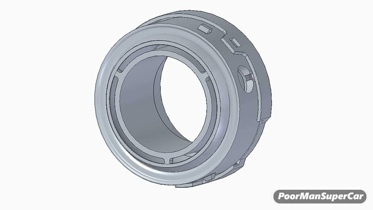 Boost Gauge Mount 52mm for Air Vent - Toyota Supra Mk4 - Image 6