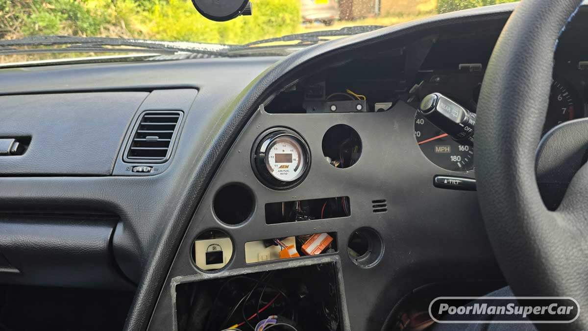 Boost Gauge Mount 52mm for Air Vent - Toyota Supra Mk4 - Image 8