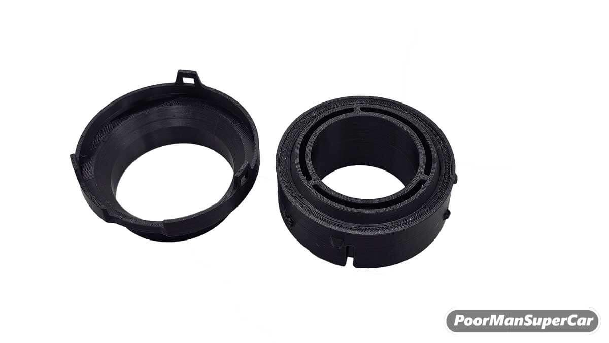 Boost Gauge Mount 52mm for Air Vent - Toyota Supra Mk4