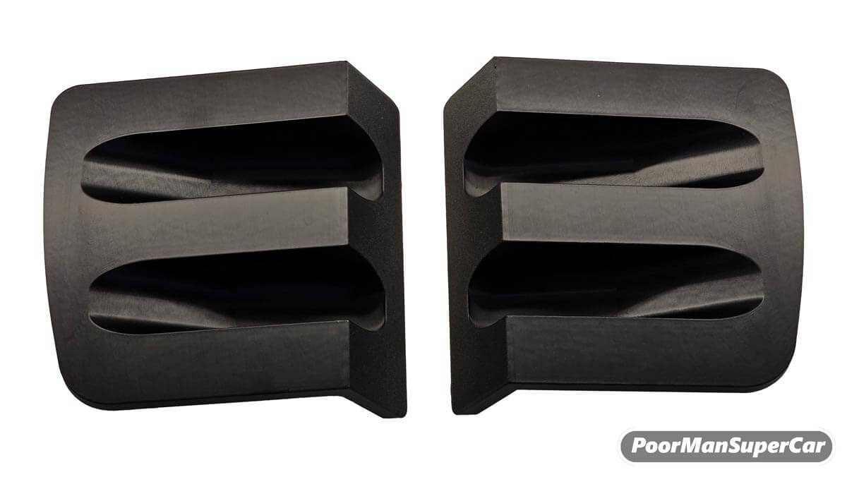 Toyota Supra MKIV (A80) Number Plate Surround / Garnish – With or Without Reversing Camera - Image 2