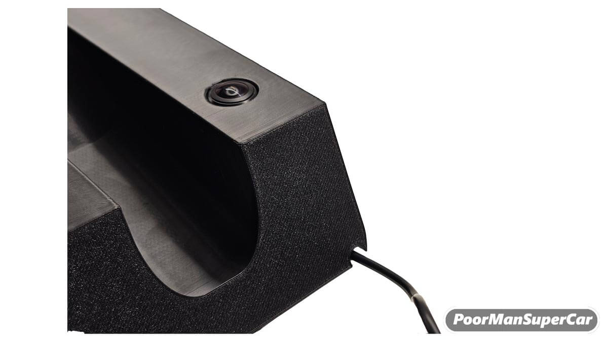 Toyota Supra MKIV (A80) Number Plate Surround / Garnish – With or Without Reversing Camera - Image 4