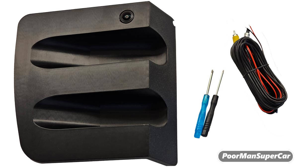 Toyota Supra MKIV (A80) Number Plate Surround / Garnish – With or Without Reversing Camera - Image 7