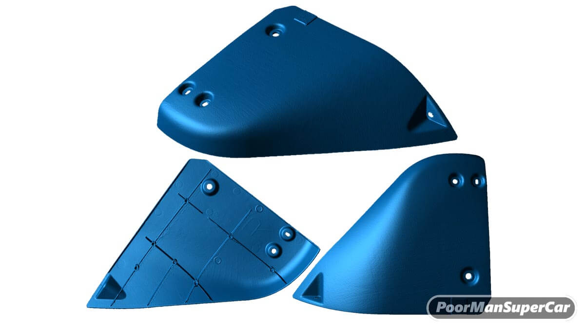 3D SCAN STL - Supra A80 MK4 62615-14070