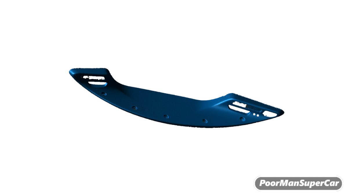 3D Scan STL – Toyota Supra A80 MK4 Dash Center Console Trim RHD 55410-14500 / 55411-14550 - Image 2