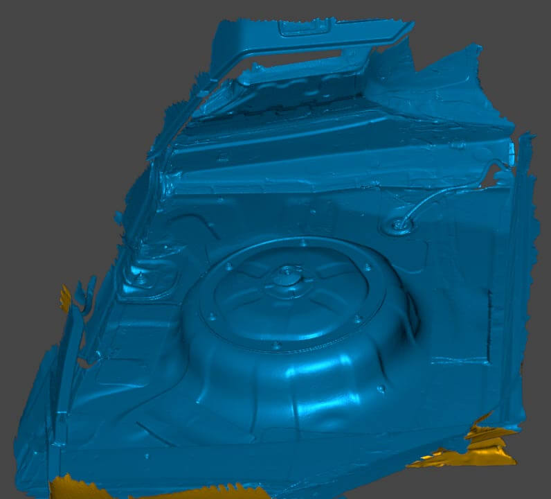 Toyota Supra MK4 A80 Spare Wheel Area 3D Scan STL - Image 4
