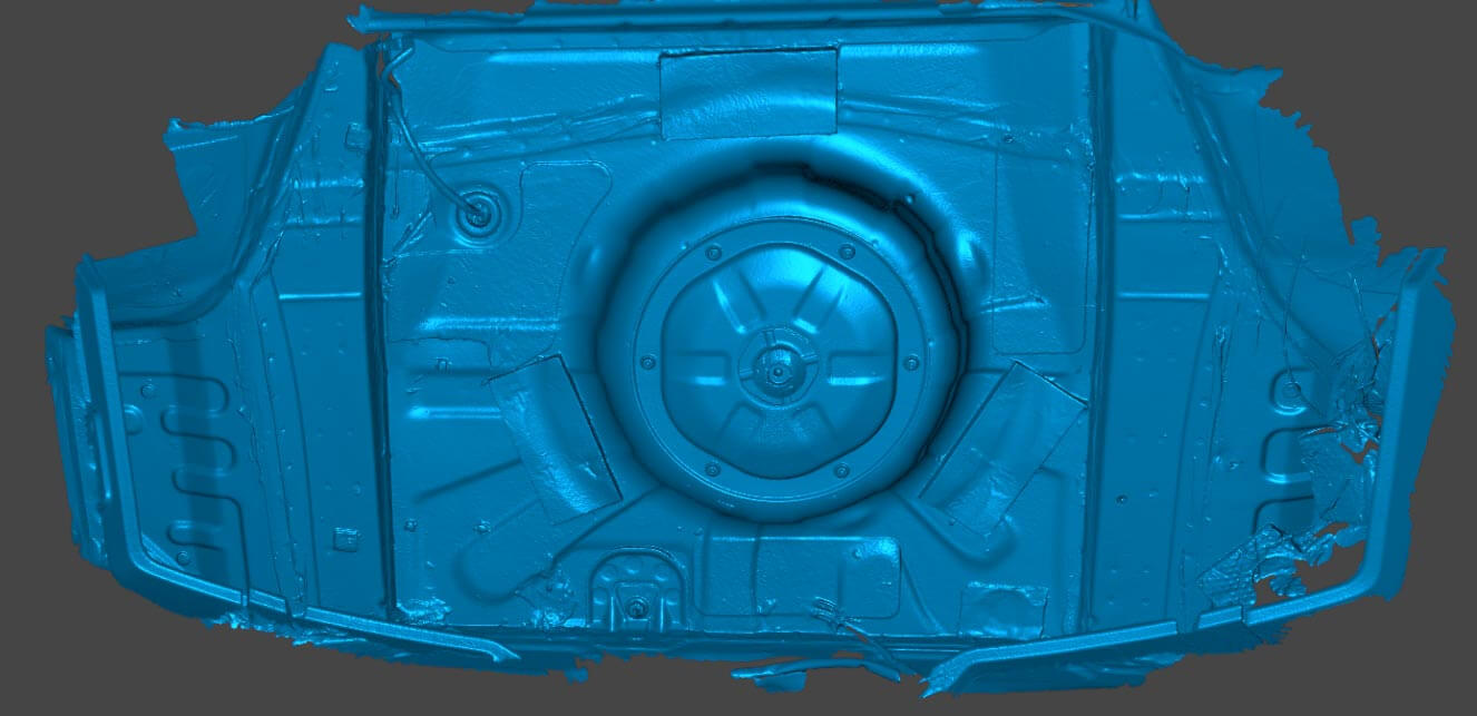 Toyota Supra MK4 A80 Spare Wheel Area 3D Scan STL - Image 2