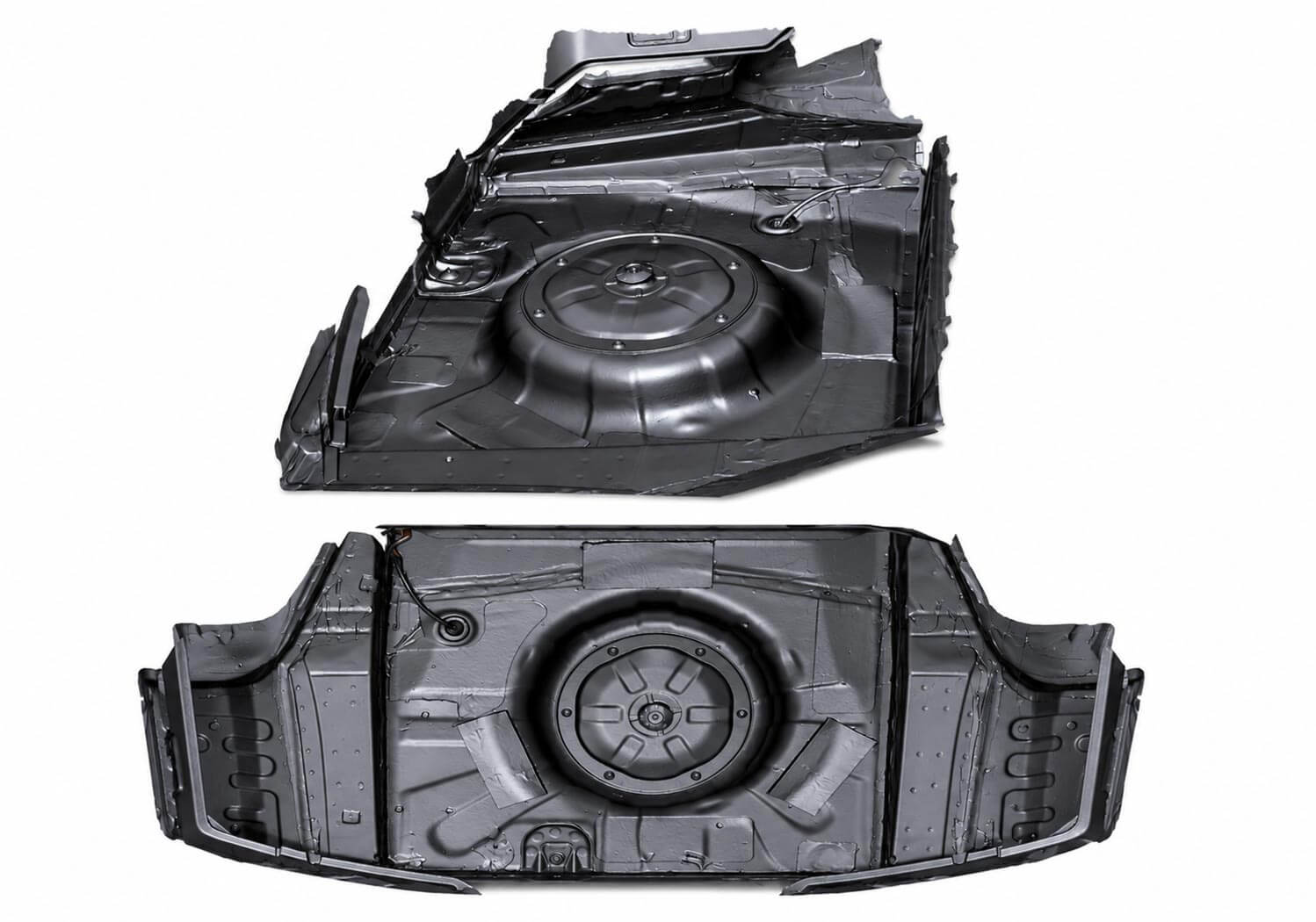 Toyota Supra MK4 A80 Spare Wheel Area 3D Scan STL